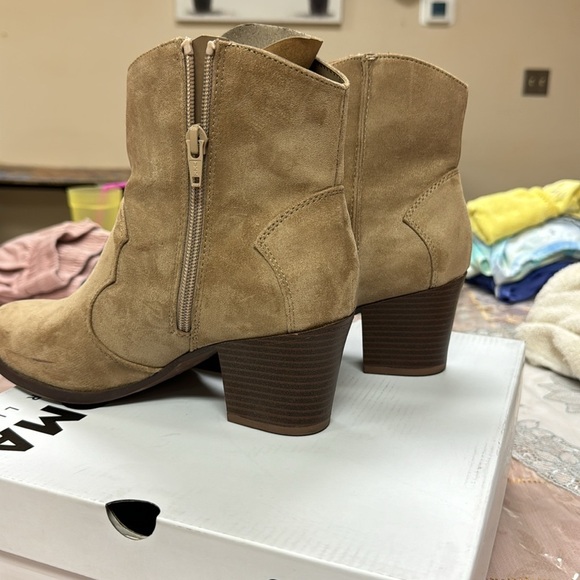 Sonoma Goods For Life Cabeza women's western ankle boots - Picture 5 of 7